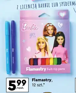 Biedronka Flamastry barbie oferta