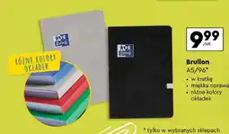 Biedronka Brulion a5 96 kartek kratka Oxford oferta