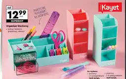 Biedronka Organizer biurkowy pionowy z 5 przegródkami Kayet oferta