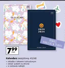 Biedronka Kalendarz książkowy a5 Interdruk oferta