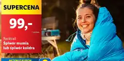 Lidl Śpiwór kołdra Rocktrail oferta