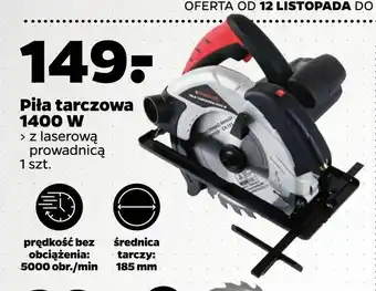 Netto Piła tarczowa 1400 W oferta