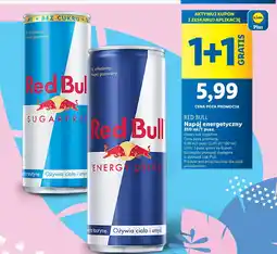 Lidl Napój energetyczny bez cukru Red Bull oferta