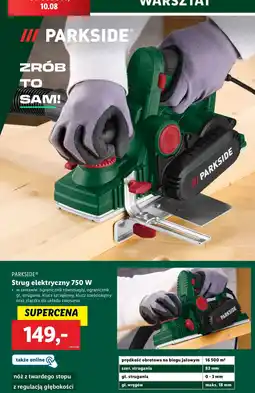 Lidl Strug elektryczny 750 w Parkside oferta
