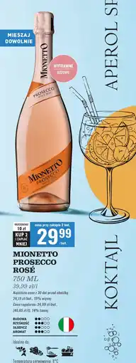 Biedronka Wino Mionetto Prosecco Rose oferta