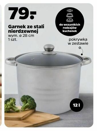 Netto Garnek ze stali nierdzewnej oferta