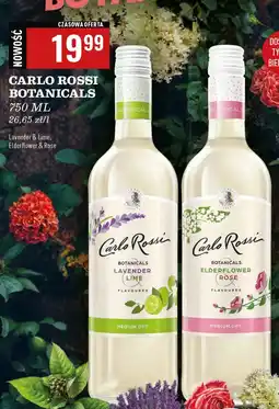 Biedronka Wino Carlo Rossi Botanicals Lavender Lime oferta