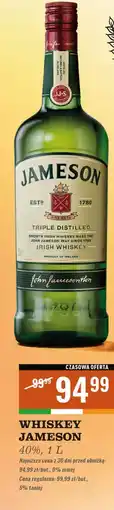 Biedronka Whiskey Jameson oferta