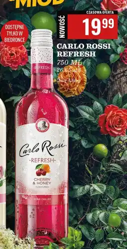 Biedronka Wino Carlo Rossi Refresh Cherry&Honey oferta