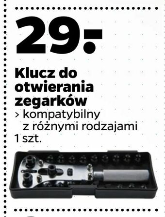Klucz do otwierania zegarków