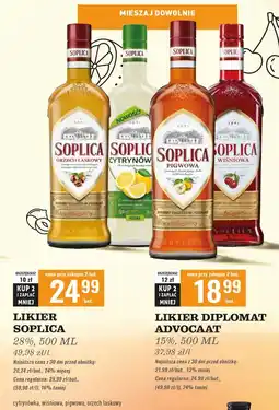 Biedronka Likier 28% Soplica Pigwowa oferta