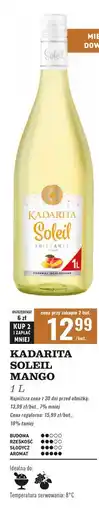 Biedronka Wino Kadarita Soleil Frizzante Mango oferta