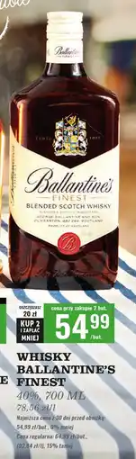 Biedronka Whisky Ballantine's Finest oferta