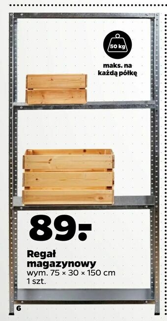 Netto Regał magazynowy oferta