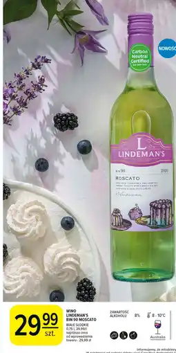 Carrefour Wino Lindeman's Moscato Sweet oferta