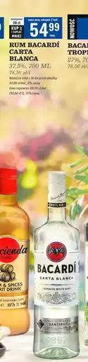 Biedronka Rum Bacardi Carta Blanca oferta