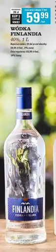 Biedronka Wódka Finlandia Vodka Of Finland oferta