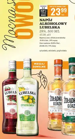 Biedronka Wódka Lubelska Grejpfrutowa oferta