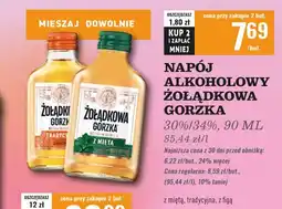 Biedronka Wódka Żołądkowa Gorzka Z Miętą oferta