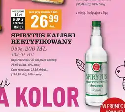 Biedronka Spirytus Kaliski oferta