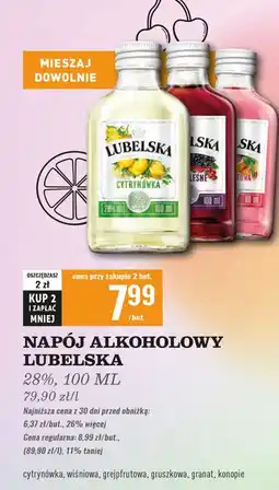 Biedronka Wódka Lubelska Grejpfrutowa oferta