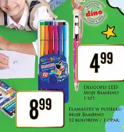 Dino Flamastry w etui Moje Bambino oferta