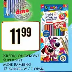 Dino Kredki ołówkowe super size Moje Bambino oferta
