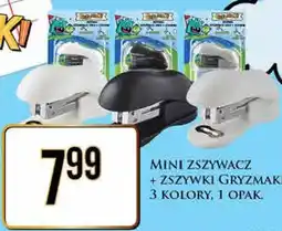 Dino Zszywacz mini + 1000 zszywek Gryzmaki oferta