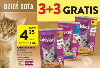 Intermarche Karma dla kota WHISKAS 400 g oferta
