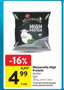 Intermarche Mozzarella High Protein BUONA light 125 g oferta