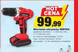 Bricomarche Wiertarko-wkrętarka Vertex oferta
