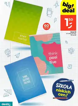 Dealz Zeszyt Dealz oferta