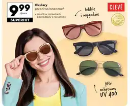 Biedronka Okulary przeciwsłoneczne Cleve oferta