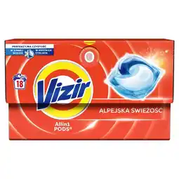 Netto Vizir Platinum PODS Alpine Fresh Kapsułki do prania, 18 prań oferta