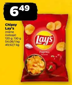 Netto Chipsy Lay's, 120-130 g oferta