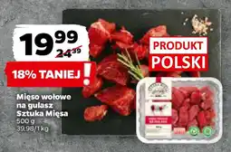 Netto Mięso wołowe na gulasz Sztuka Mięsa, 500 g oferta
