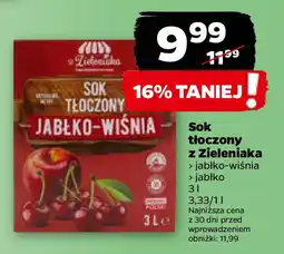 Netto Sok tłoczony z Zieleniaka, 3 l oferta