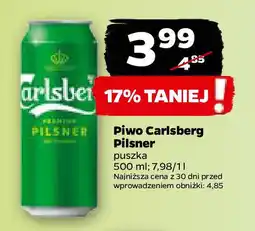 Netto Piwo Carlsberg Pilsner, 500 ml oferta