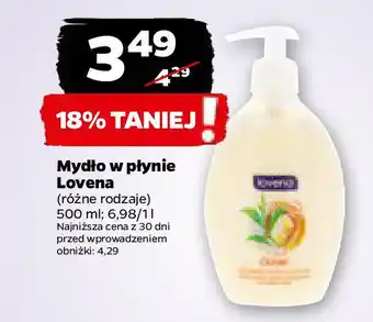 Netto Mydło w płynie Lovena, 500 ml oferta