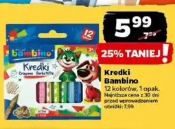 Netto Kredki Bambino, 12 kol. oferta
