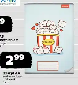 Zeszyt A4, 32 k.