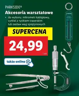 Lidl Zestaw wag sprężynowych Parkside oferta