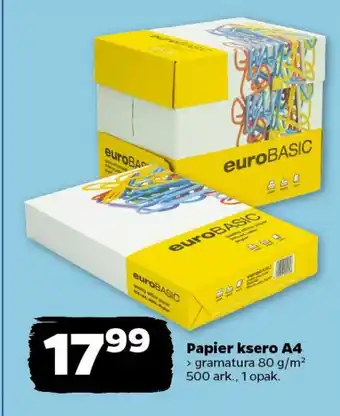 Netto Papier ksero A4, 500 ark. oferta