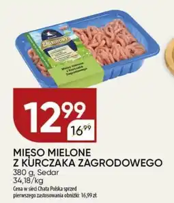 Chata Polska MIĘSO MIELONE Z KURCZAKA ZAGRODOWEGO Sedar, 380 g oferta