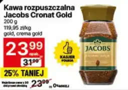 Delikatesy Centrum Kawa rozpuszczalna Jacobs Cronat Gold oferta