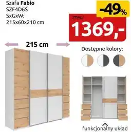 szafa przesuwna Fabio