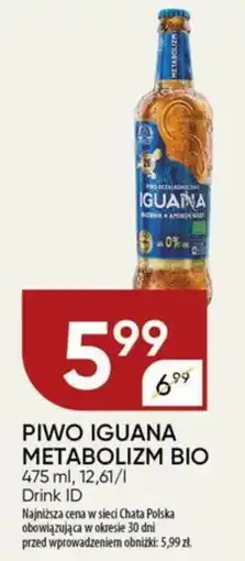 Chata Polska PIWO IGUANA METABOLIZM BIO, 475 ml oferta
