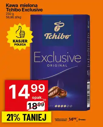 Delikatesy Centrum Kawa mielona Tchibo Exclusive oferta