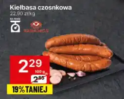 Delikatesy Centrum Kiełbasa czosnkowa oferta
