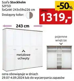 Black Red White szafa pięciodrzwiowa Stockholm oferta